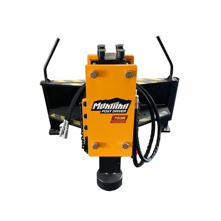Attachment - Skid Steer Post Pounder